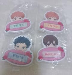 桜蘭高校ホスト部　おなまえなふだバッジ 4種類セットのサムネイル
