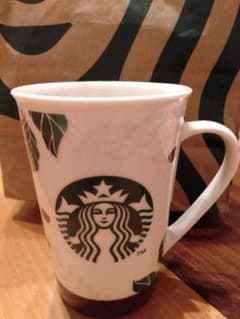 コーヒーグレーズマグブラウン355ml　スタバ　マグカップのサムネイル