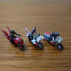仮面ライダーX、1号、アマゾン バイク キャラウィール 旧 - メルカリ