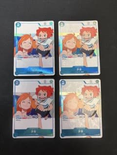 ワンピースカードゲーム 少女 P-096 プロモ 4枚セット - メルカリ