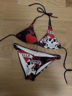 エドハーディ ビキニ スカル edhardy y2k - メルカリ