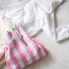 【新品未使用】シャルマントサック charmant sac 巾着 バッグのサムネイル