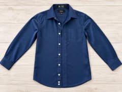 NORDSTROM Kids 男の子 長袖シャツ 140相当 ネイビーのサムネイル