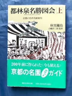 講談社学術文庫　「都林泉名勝図会」上、下　2刷揃いのサムネイル