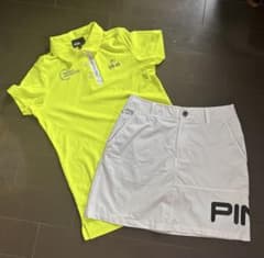 [Final Price] PING Women's Golf Wear Set (Top and Bottom) - Summer Outfit