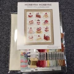 ホビーラホビーレ Strawberry sweets クロスステッチ キット - メルカリ