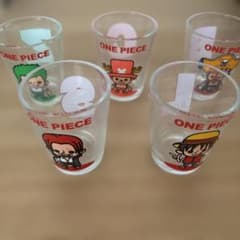 ONE PIECE 샷글라스 5개 세트