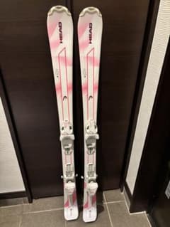【HEAD】早い者勝ち！メルカリ内1点のみ！ショートスキー(ビンデイングセット) HEAD】スキー板 127㎝【JOY GIRLS 】ビンディング付き - メルカリ