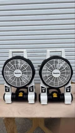 マキタCF201D 充電式ファン 2台セット - メルカリ
