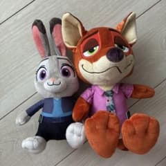 ズートピア2 ペアぬいぐるみ ジュディ ニックのサムネイル
