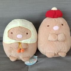 스미코구라시 돈까스 봉제인형 2점 세트