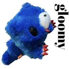 グルーミー ぬいぐるみ 青 ふわふわ ブルー - メルカリ