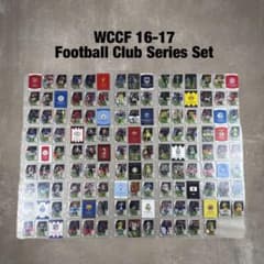 WCCF 16-17 フットボールクラブ トレーディングカード 107枚セット