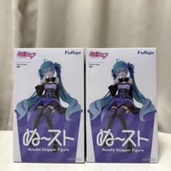 하츠네 미쿠 ぬどる 스토퍼 피겨 Flower Fairy 도라지 2개