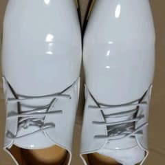エナメルシューズ　白　28cmのサムネイル