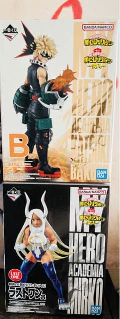 一番くじヒロアカ　爆豪、ラストワン　フィギュアセットのサムネイル