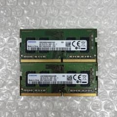 Samsung ノートPC用メモリ 4GB 2枚セット PC4-2400T - メルカリ