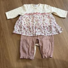 SLAP SLIP 花柄チュール ロンパース 80cmのサムネイル