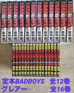 定本・BAD BOYS 全12巻＋BAD BOYS グレアー 全16巻 田中 宏 - メルカリ