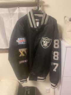 Raiders スタジャン　ブラック　NFL 後藤さん専用24時までのサムネイル