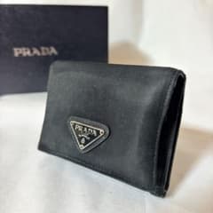 Thumbnail of PRADAプラダ三つ折り財布 テステートナイロン黒