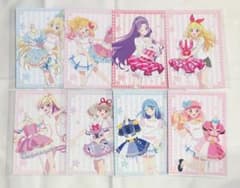アイカツ 衣装展 ポストカード オールアイカツ 特典 いちご 美月 ゆめ