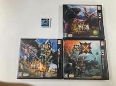 3DS 몬스터 헌터 3G·4·4G·X 4개 세트 [0335]
