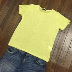COMME CA ISM  麻100%Tシャツのサムネイル