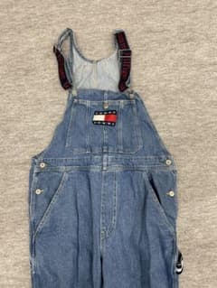 TOMMY JEANS オーバーオール サロペット デニム - メルカリ