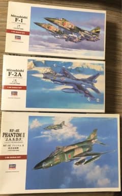 1/48ハセガワ航空自衛隊3機セットのサムネイル