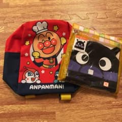 アンパンマンリュックとバイキンマン帽子セットのサムネイル