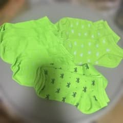 緑の靴下10組のサムネイル