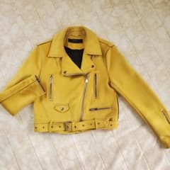 ZARA ライダースジャケット スエード Mのサムネイル