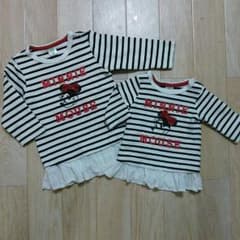 [バラ売り開始]着画あり❤ミニーちゃん.ロンＴ.チュニック.70.95のサムネイル
