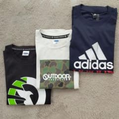adidas OUTDOOR 半袖Tシャツ 3枚セット 160cmのサムネイル