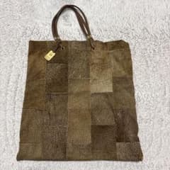 【美品】BORBONESE by Redwall トートバッグ ブラウンのサムネイル