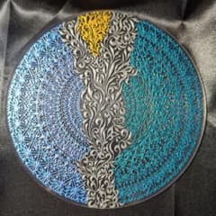 ［No.52］手描き 原画 直径20cmのサムネイル