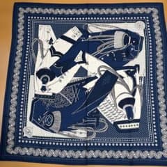 エルメス カシシル140 カレジェアン ズアヴとドラゴン ネイビー系 