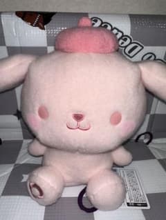圧縮なし！ サンリオ ミルキーボア ほんのり桜色BIGぬいぐるみ ポムポムプリン