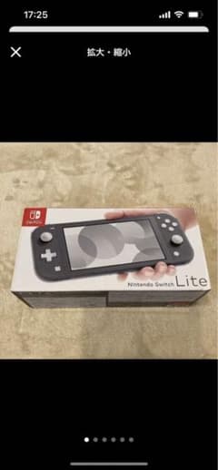 ♡てんし様専用♡Nintendo Switch ライト　本体　グレーのサムネイル