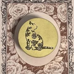 【シーリングスタンプ】 薔薇の猫　正規品のサムネイル