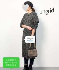 値下げ // ungrid ニット ワンピのサムネイル