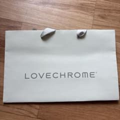 LOVECHROME ショップ袋 ホワイトのサムネイル