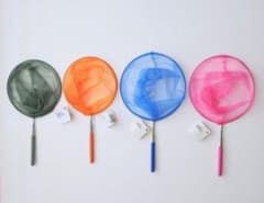 FlyingTiger カラフルな虫取り網 4本セット