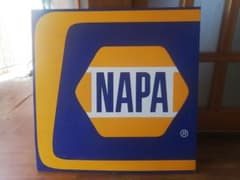 NAPA ビンテージ看板 ビンテージサイン アメリカ ガレージ 大型 金属製 NAPA ビンテージ看板 ビンテージサイン アメリカ ガレージ 大型 金属製