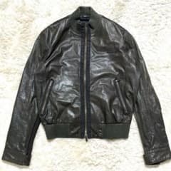 専用エンポリオアルマーニ ラムレザー ライダースジャケット 50/XLイタリア製 専用エンポリオアルマーニ ラムレザー ライダースジャケット 50