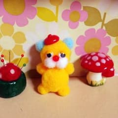 ネムネムクマさんブローチ＊のサムネイル