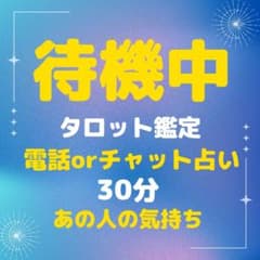 タロット鑑定書　あの人の気持ち チャットor電話 30分のサムネイル