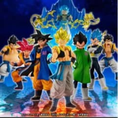 HG 映画ドラゴンボール超　悟空！ベジータ！フュージョンセットのサムネイル