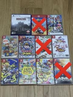 引退品 Nintendo Switch PS5 ゲームソフト 11本セット